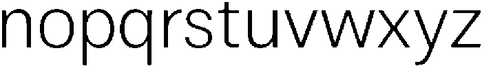 ZT Moven Extra Light otf (200) Font LOWERCASE