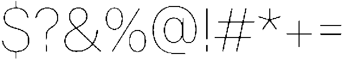 ZT Moven Hairline otf (100) Font OTHER CHARS