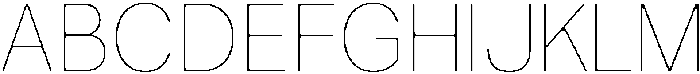 ZT Moven Hairline otf (100) Font UPPERCASE