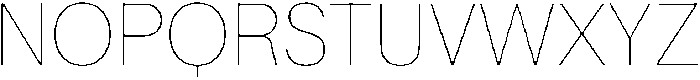 ZT Moven Hairline otf (100) Font UPPERCASE