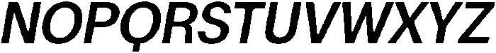 ZT Moven Medium Italic otf (500) Font UPPERCASE