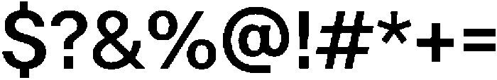 ZT Moven Medium otf (500) Font OTHER CHARS