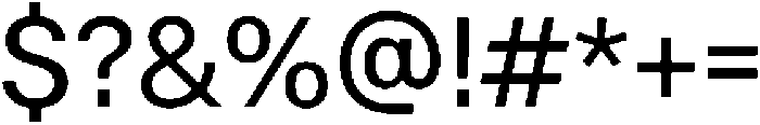 ZT Moven Regular otf (400) Font OTHER CHARS
