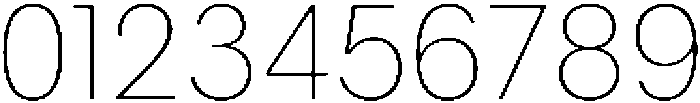 ZT Moven Thin otf (100) Font OTHER CHARS