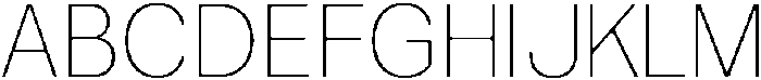 ZT Moven Thin otf (100) Font UPPERCASE