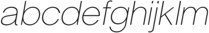 ZT Nature Thin Italic otf (100) FONT