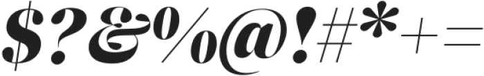 ZT Neue Ralewe Black Expanded Italic otf (900) Font OTHER CHARS