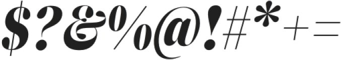ZT Neue Ralewe Black Italic otf (900) Font OTHER CHARS