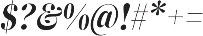 ZT Neue Ralewe Bold Italic otf (700) Font OTHER CHARS