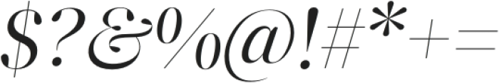 ZT Neue Ralewe Expanded Italic otf (400) Font OTHER CHARS