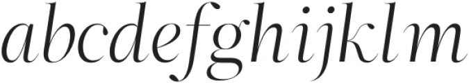 ZT Neue Ralewe Light Expanded Italic otf (300) Font LOWERCASE