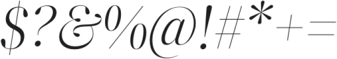 ZT Neue Ralewe Light Semi Expanded Italic otf (300) Font OTHER CHARS