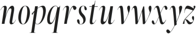ZT Neue Ralewe Medium Condensed Italic otf (500) Font LOWERCASE