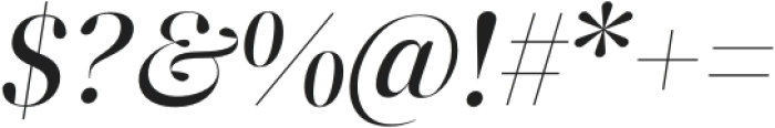 ZT Neue Ralewe Medium Expanded Italic otf (500) Font OTHER CHARS