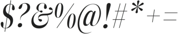 ZT Neue Ralewe Medium Semi Condensed Italic otf (500) Font OTHER CHARS