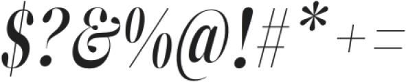 ZT Neue Ralewe Semi Bold Condensed Italic otf (600) Font OTHER CHARS