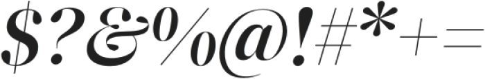 ZT Neue Ralewe Semi Bold Expanded Italic otf (600) Font OTHER CHARS