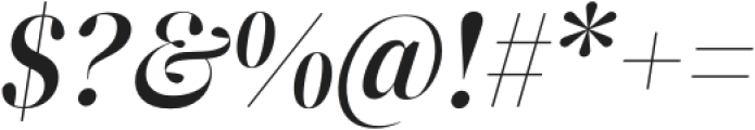 ZT Neue Ralewe Semi Bold Semi Expanded Italic otf (600) Font OTHER CHARS