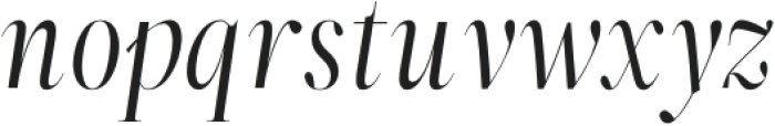ZT Neue Ralewe Semi Condensed Italic otf (400) Font LOWERCASE