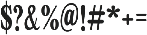 ZT Otez Bold Condensed otf (700) Font OTHER CHARS