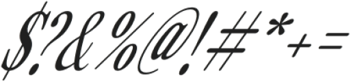 ZT Otez Extra Light Condensed Italic otf (200) Font OTHER CHARS