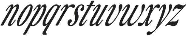 ZT Otez Extra Light Condensed Italic otf (200) Font LOWERCASE