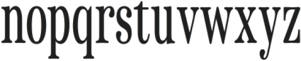 ZT Otez Extra Light Condensed otf (200) Font LOWERCASE