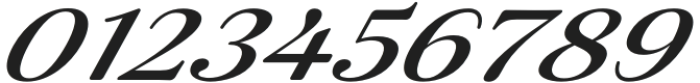 ZT Otez Extra Light Expanded Italic otf (200) Font OTHER CHARS