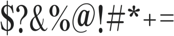 ZT Otez Extra Light Semi Condensed otf (200) Font OTHER CHARS