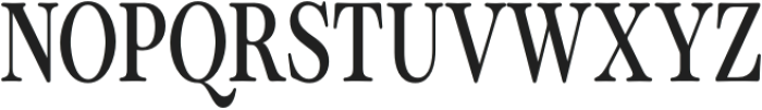 ZT Otez Extra Light Semi Condensed otf (200) Font UPPERCASE
