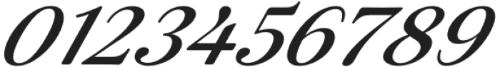 ZT Otez Extra Light Semi Expanded Italic otf (200) Font OTHER CHARS
