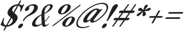 ZT Otez Italic otf (400) Font OTHER CHARS