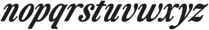 ZT Otez Semi Bold Semi Condensed Italic otf (600) Font LOWERCASE
