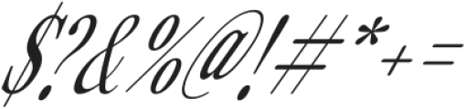 ZT Otez Thin Condensed Italic otf (100) Font OTHER CHARS