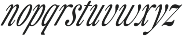 ZT Otez Thin Condensed Italic otf (100) Font LOWERCASE