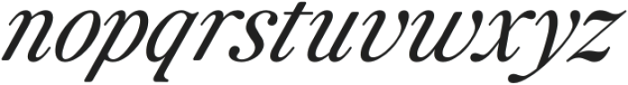 ZT Otez Thin Italic otf (100) Font LOWERCASE
