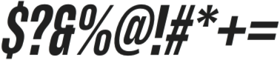ZT Ravigsfen Semi Bold Oblique otf (600) Font OTHER CHARS