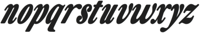 ZT Ôtez Black Condensed Italic otf (900) Font LOWERCASE