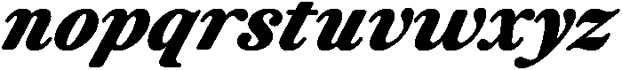 ZT Ôtez Black Italic otf (900) Font LOWERCASE