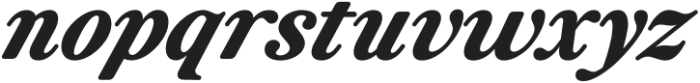 ZT Ôtez Bold Italic otf (700) Font LOWERCASE