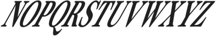ZT Ôtez Condensed Italic otf (400) Font UPPERCASE