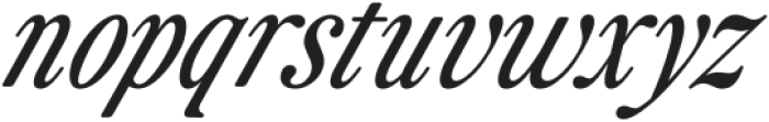ZT Ôtez Extra Light Semi Condensed Italic otf (200) Font LOWERCASE