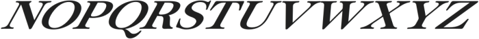 ZT Ôtez Light Expanded Italic otf (300) Font UPPERCASE
