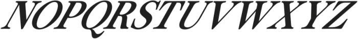 ZT Ôtez Light Italic otf (300) Font UPPERCASE