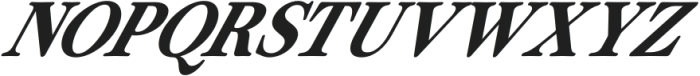 ZT Ôtez Medium Italic otf (500) Font UPPERCASE