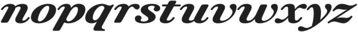ZT Ôtez Semi Bold Expanded Italic otf (600) Font LOWERCASE