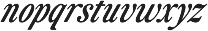 ZT Ôtez Semi Condensed Italic otf (400) Font LOWERCASE
