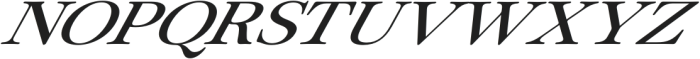 ZT Ôtez Thin Expanded Italic otf (100) Font UPPERCASE