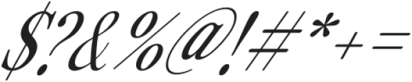 ZT Ôtez Thin Semi Condensed Italic otf (100) Font OTHER CHARS