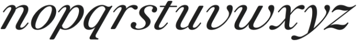 ZT Ôtez Thin Semi Expanded Italic otf (100) Font LOWERCASE
